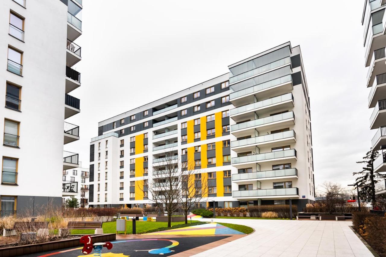 ורשה Magazynowa Exclusive Amber Apartment מראה חיצוני תמונה