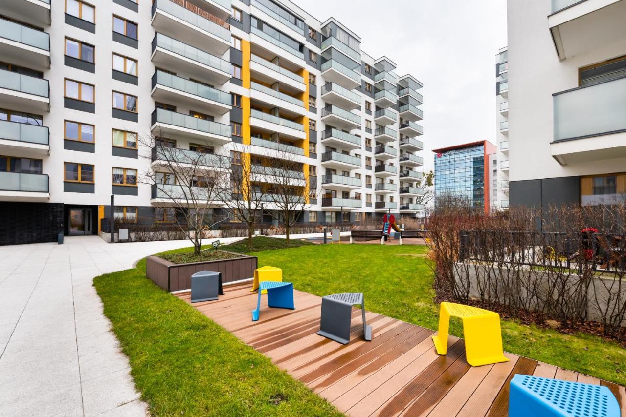 ורשה Magazynowa Exclusive Amber Apartment מראה חיצוני תמונה